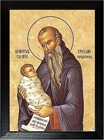 Sfinti Noiembrie - Sfantul Cuvios Stelian, ocrotitorul pruncilor si al mamelor