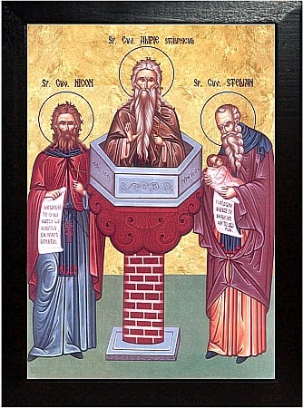 Sfinti Noiembrie - Sfantul Cuvios Stelian, Sfantul Nicon, Sfantul Alipie
