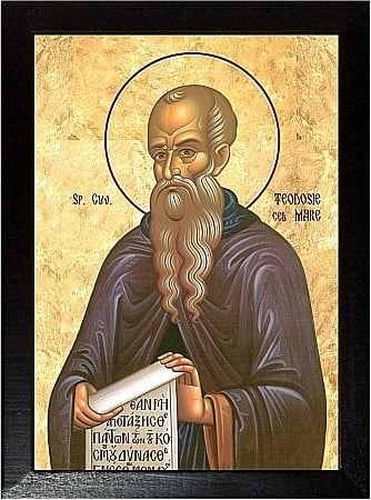 Icoane Sfinti - Sfantul Cuvios Teodosie