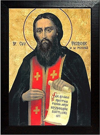 Icoane Mai - Sfantul Cuvios Teodosie, de la Pecerska
