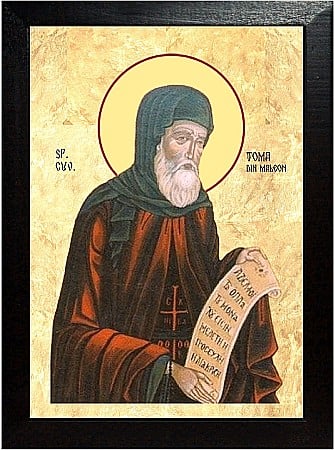Icoane Iulie - Sfantul Cuvios Toma din Maleon