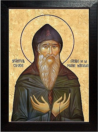 Icoane Aprilie - Sfantul Cuvios Vasile, cel de la Poiana Marului