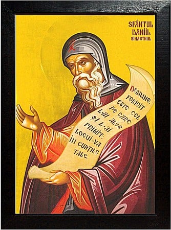 Icoane Decembrie - Sfantul Daniil Sihastrul