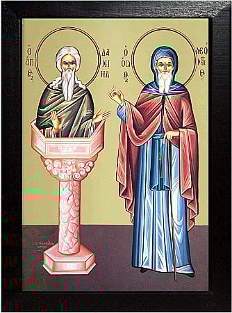 Sfinti Decembrie - Sfantul Daniil Stalpnicul, Sfantul Cuvios Leontie model Athos