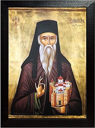 Sfinti Decembrie - Sfantul Dionisie cel Nou, model bizantin 2