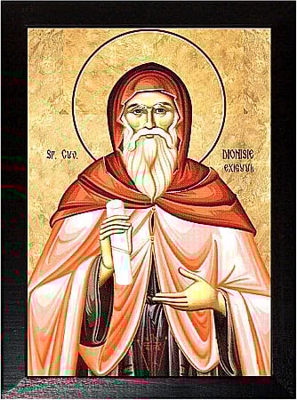 Sfinti Septembrie - Sfantul Dionisie Exiguul, inventatorul erei crestine