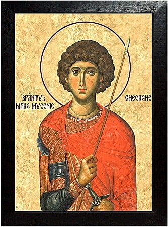 Icoane Aprilie - Sfantul Gheorghe Mare Mucenic si purtator de biruinta
