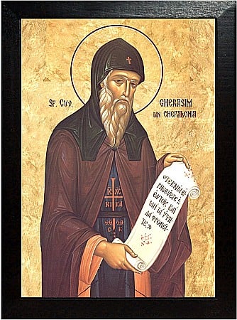 Icoane August - Sfantul Gherasim de la Chefalonia