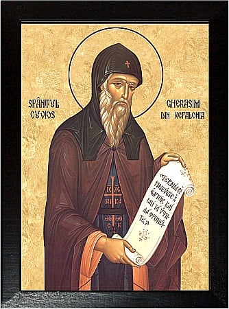 Icoane August - Sfantul Gherasim Kefalonitul