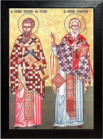Icoane Sfinti - Sfantul Grigorie de Nissa, Sfantul Ierarh Dometian