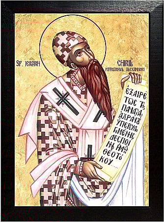 Sfinti Iunie - Sfantul Ierarh Chiril, Patriarhul Alexandriei