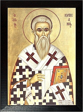 Sfantul Ierarh Ciprian, Sfanta Mucenita Iustina [1]