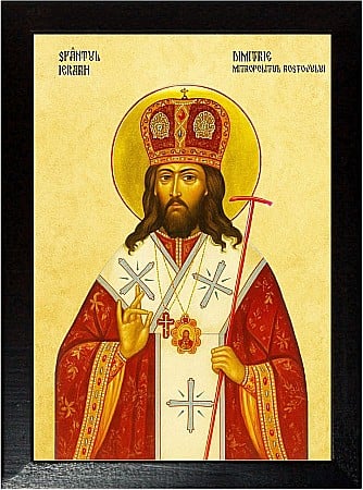 Icoane Octombrie - Sfântul Ierarh Dimitrie, Mitropolitul Rostovului