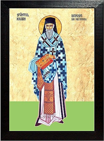 Icoane Decembrie - Sfântul Ierarh Dionisie din Zakynthos