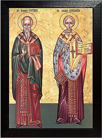 Icoane Mai - Sfantul Ierarh Epifanie, Sfantul Ierarh Gherman