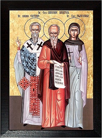 Sfinti Aprilie - Sfantul Ierarh Eutihie, Sfantul Grigorie Sinaitul, Sfanta Cv Platodida