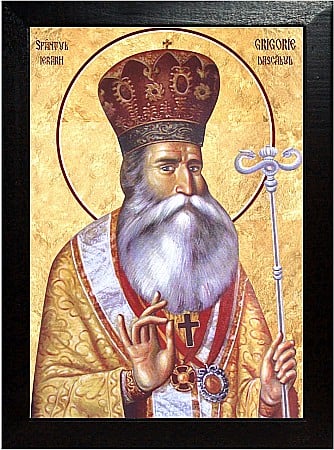 Icoane Iunie - Sfantul Ierarh Grigorie Dascalul, Mitropolitul Tarii Romanesti