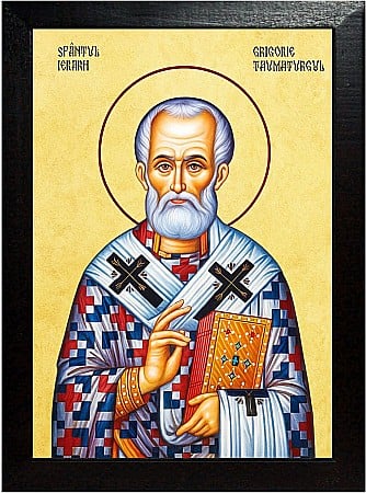 Icoane Noiembrie - Sfântul Ierarh Grigorie Taumaturgul, Episcopul Neocezareei Pontului