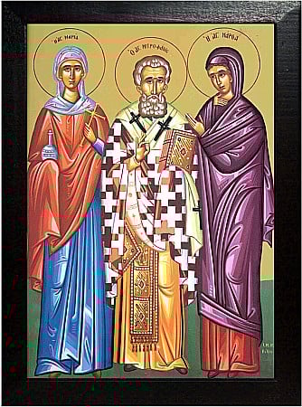 Sfantul Ierarh Mitrofan, Sfanta Cuvioasa Maria, Sfanta Cuvioasa Marta [2]