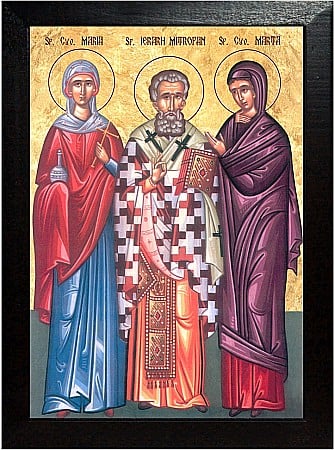 Sfinti Iunie - Sfantul Ierarh Mitrofan, Sfanta Cuvioasa Maria, Sfanta Cuvioasa Marta