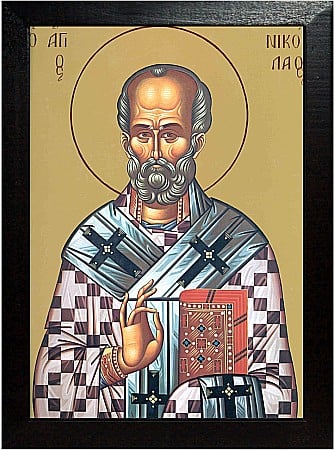Sfinti Decembrie - Sfantul Ierarh Nicolae, Arhiepiscopul din Mira Lichiei, model Athos