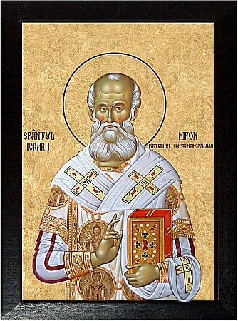 Icoane August - Sfantul Ierarh Nifon, Patriarhul Constantinopolului