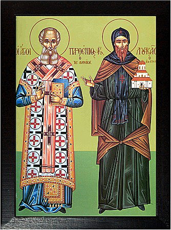 Sfantul Ierarh Partenie, Sfantul cuvios Luca [1]