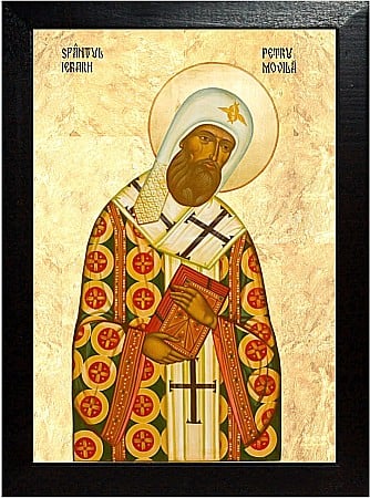 Icoane Decembrie - Sfântul Ierarh Petru Movilă, Mitropolitul Kievului