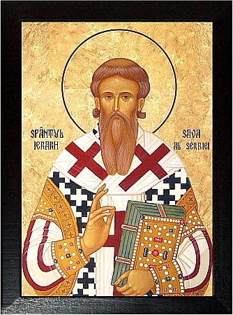 Sfinti Ianuarie - Sfantul Ierarh Sava al Serbiei