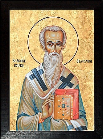 Sfinti Ianuarie - Sfântul Ierarh Silvestru, Episcopul Romei