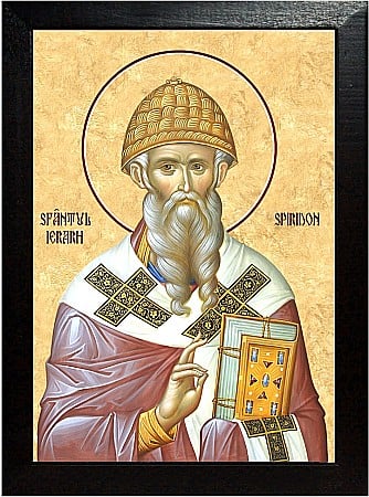 Sfinti Decembrie - Sfântul Ierarh Spiridon, Episcopul Trimitundei