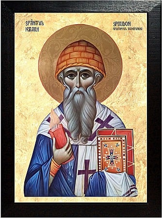 Sfinti Decembrie - Sfântul Ierarh Spiridon, Episcopul Trimitundei