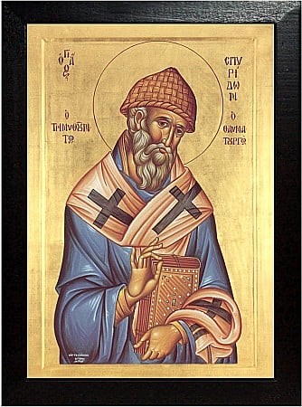 Sfinti Decembrie - Sfantul Ierarh Spiridon, Episcopul Trimitundei, model bizantin