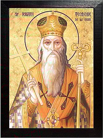 Icoane Septembrie - Sfantul Ierarh Teodosie de la Brazi