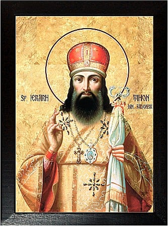 Icoane August - Sfantul Ierarh Tihon de la Zadonsk