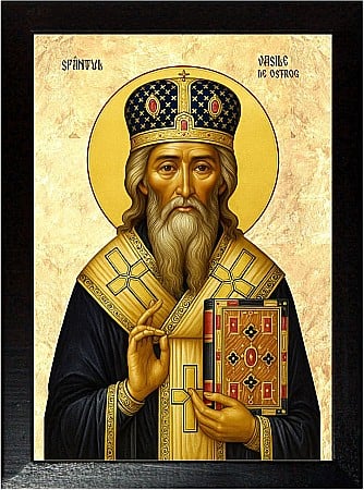 Icoane Aprilie - Sfântul Ierarh Vasile de Ostrog