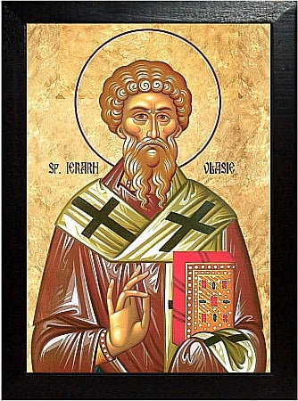 Icoane Februarie - Sfantul Ierarh Vlasie