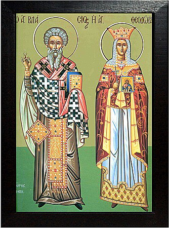 Sfantul Ierarh Vlasie, Sfanta Teodora Imparateasa [4]