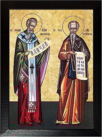 Icoane Noiembrie - Sfantul Ioan cel Milostiv, Sfantul Cuv. Nil Pustnicul