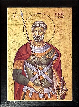 Icoane Noiembrie - Sfantul Mare Mucenic Mina, Vichentie, Victor, Teodor, Stefanida