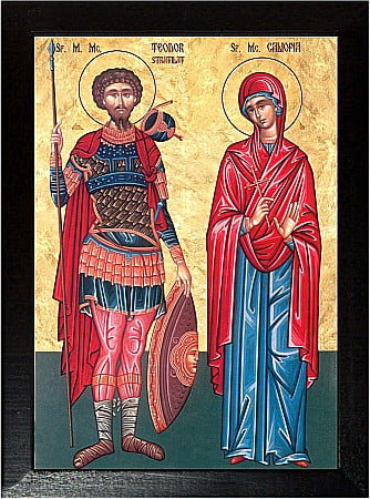 Sfinti Iunie - Sfantul Mare Mucenic Teodor Stratilat, Sfanta Mucenita Caliopia