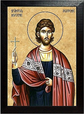 Sfinti August - Sfantul Mucenic Agatonic