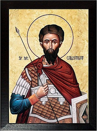 Icoane Septembrie - Sfantul Mucenic Calistrat