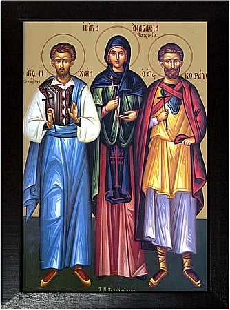 Sfinti Martie - Sfantul Mucenic Codrat, Sfanta Cuv Anastasia, Sfantul Mc Mihail model Athos