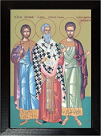 Sfantul Mucenic Dimitrie, Sfantul Cuvios Achepisma, Sfantul Ierarh Ignatie Teoforul [1]