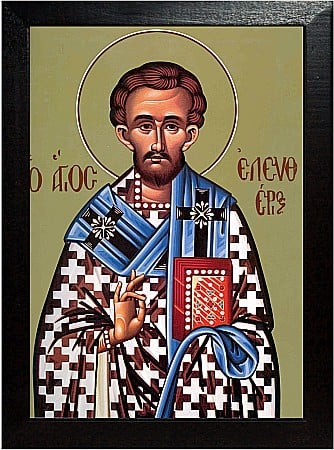 Sfinti Decembrie - Sfantul Mucenic Elefterie, model Athos