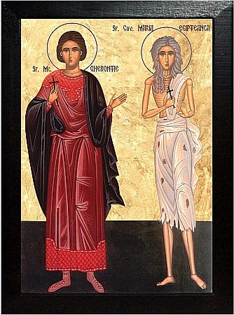 Sfinti Aprilie - Sfantul Mucenic Gherontie, Sfanta Cuvioasa Maria Egipteanca