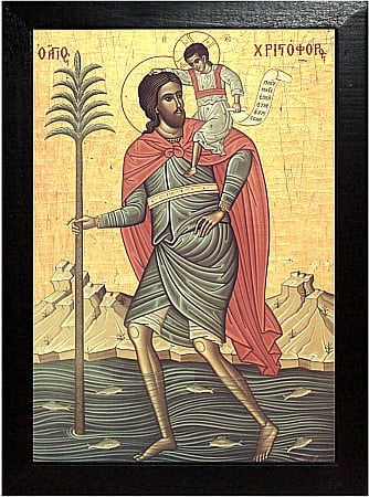 Icoane Mai - Sfantul Mucenic Hristofor