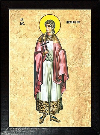 Icoane Iunie - Sfantul Mucenic Inochentie