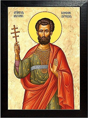 Icoane Octombrie - Sfântul Mucenic Longhin Sutașul